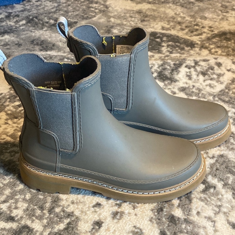 Hunter Gray Short Rainboots